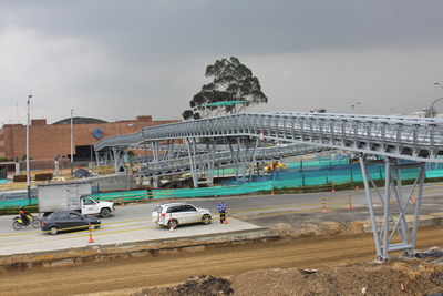 TransMilenio Pedestrian Bridges